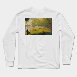 Study for "A Sunday on La Grande Jatte" by Georges-Pierre Seurat Long Sleeve T-Shirt